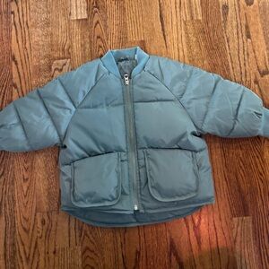 Zara Kids Green Puffer Jacket - 24 month / 2T